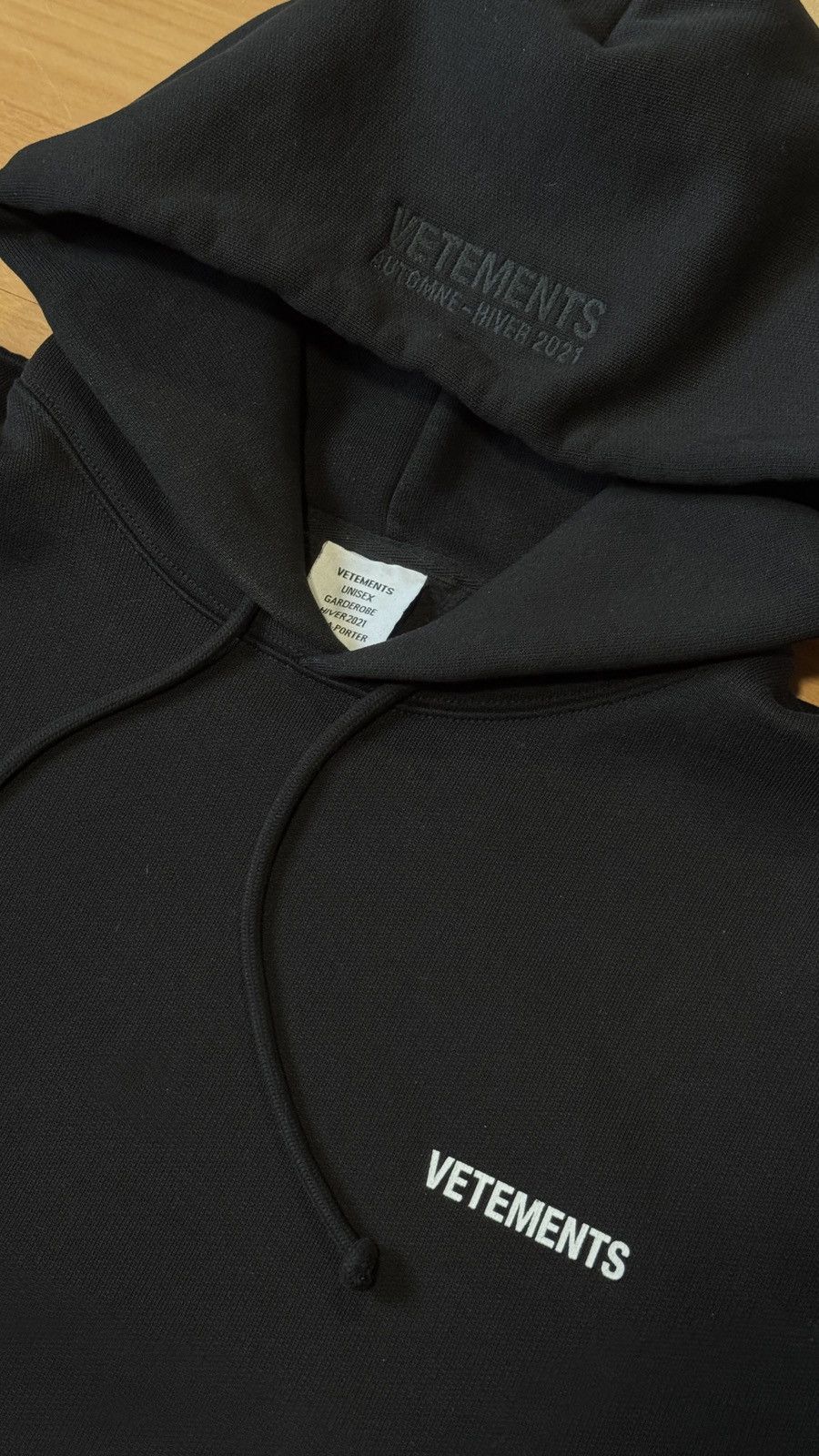 Vetements Vetements Hoodie Size US XL / EU 56 / 4 - 2 Thumbnail