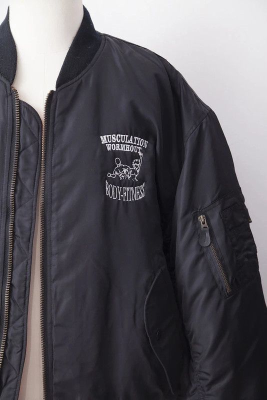 Old Park × Vintage Vintage MA-1 bomber jacket Size US XXL / EU 58 / 5 - 2 Thumbnail