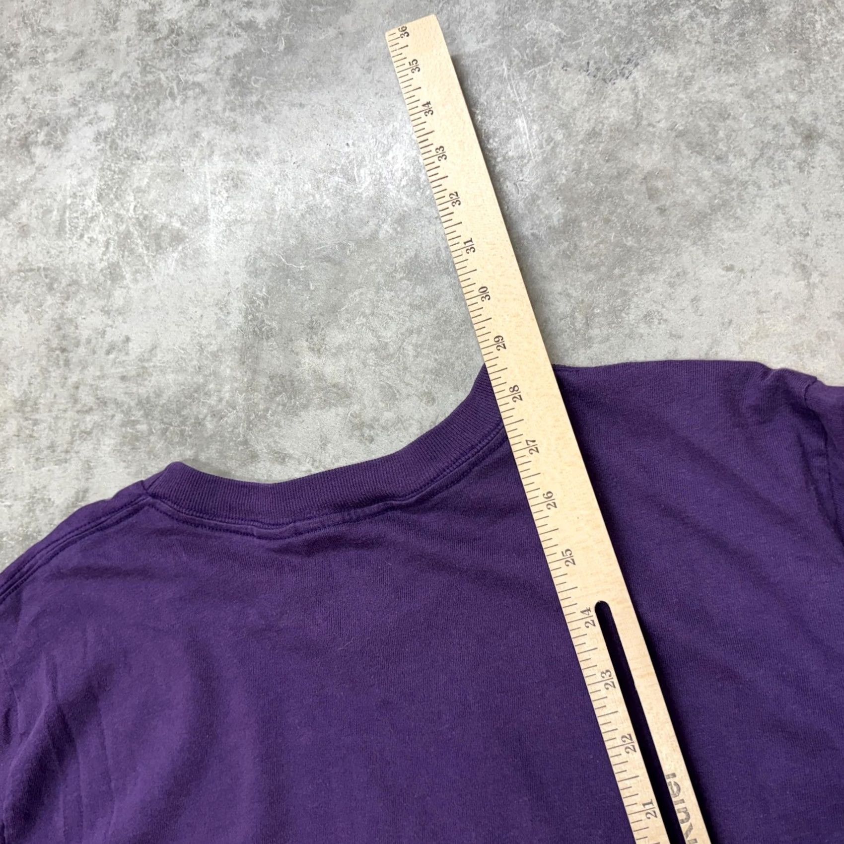 Lands' End Vintage Lands' End Shirt Mens Large Purple Long Sleeve Pocket Made USA 90s Size US L / EU 52-54 / 3 - 6 Thumbnail