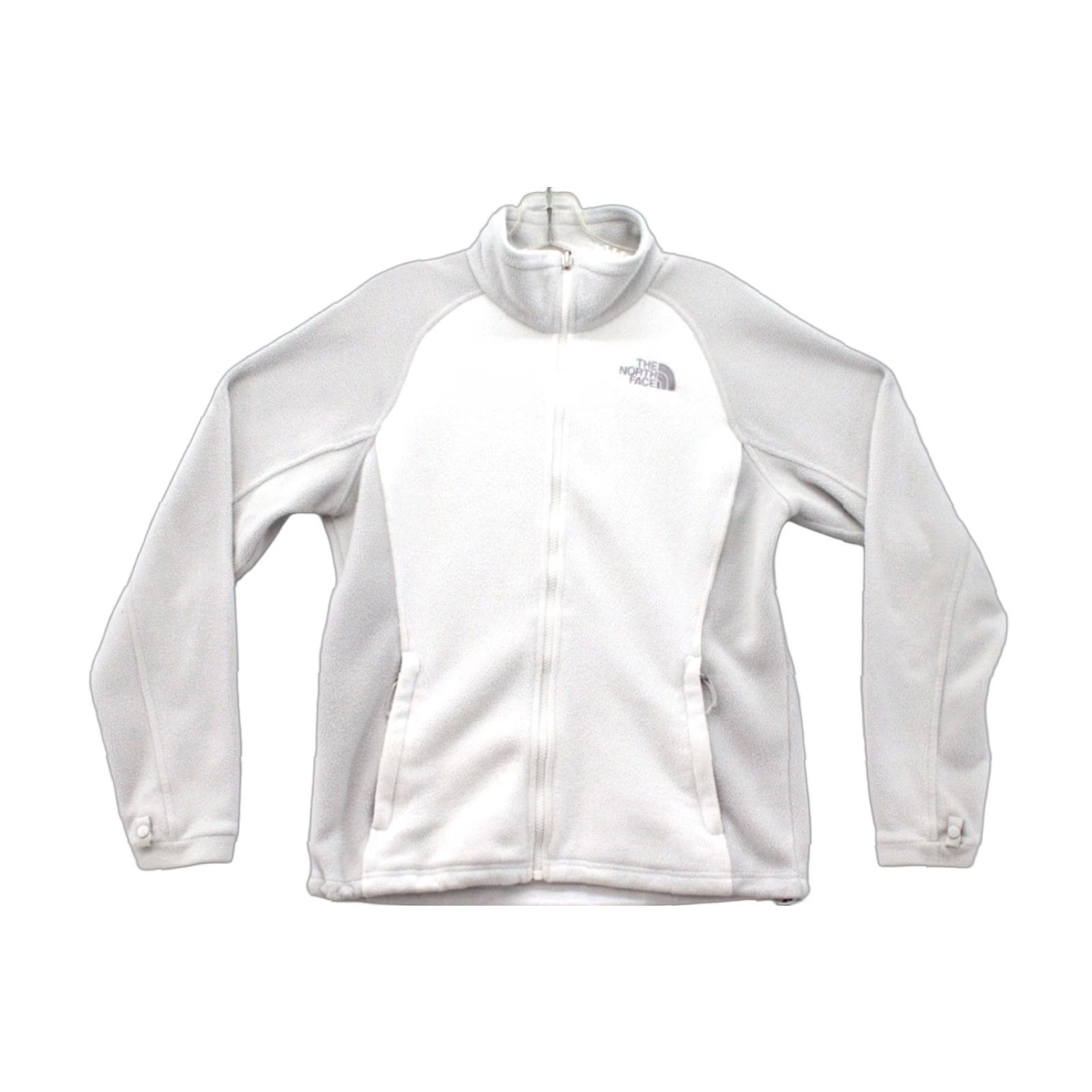 The North Face The North Face Denali Jacket Women's Small White Fleece Polartec Full Zip Mock Size S / US 4 / IT 40 - 1 Thumbnail