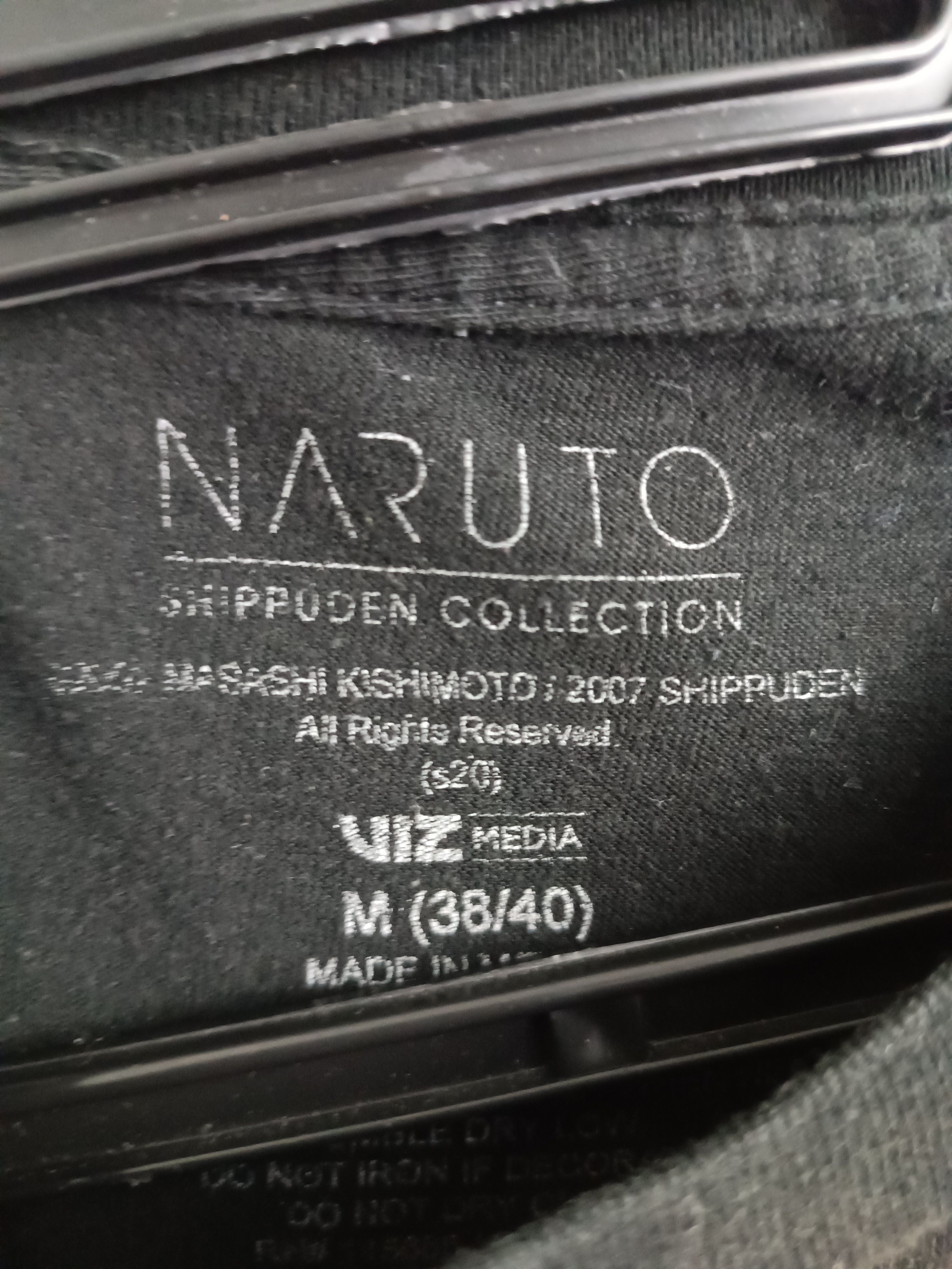 Anime VINTAGE NARUTO UZUMAKI SHIPUDDEN TEE bleach one piece Size US M / EU 48-50 / 2 - 7 Thumbnail