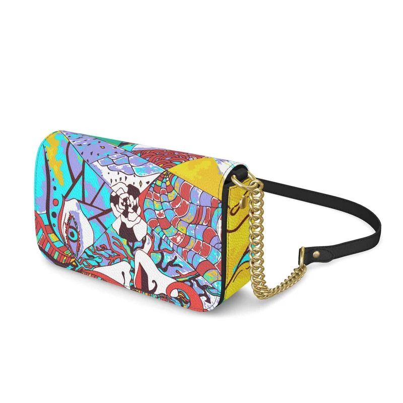 Other JUX Avant-Garde Wearable Art Shoulder Flap Bag Size ONE SIZE - 11 Thumbnail