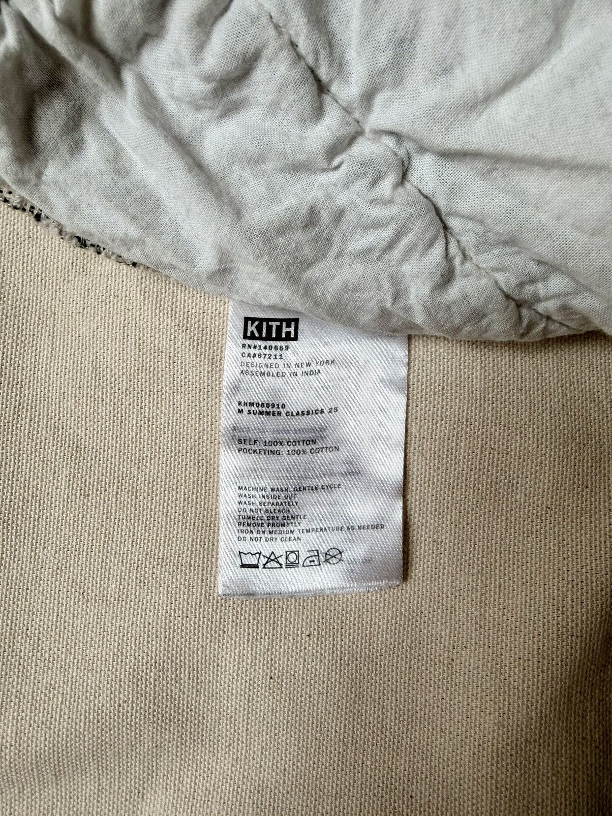 Kith Kith Geometric Diamond Mason Shorts - Small Size US 30 / EU 46 - 4 Thumbnail