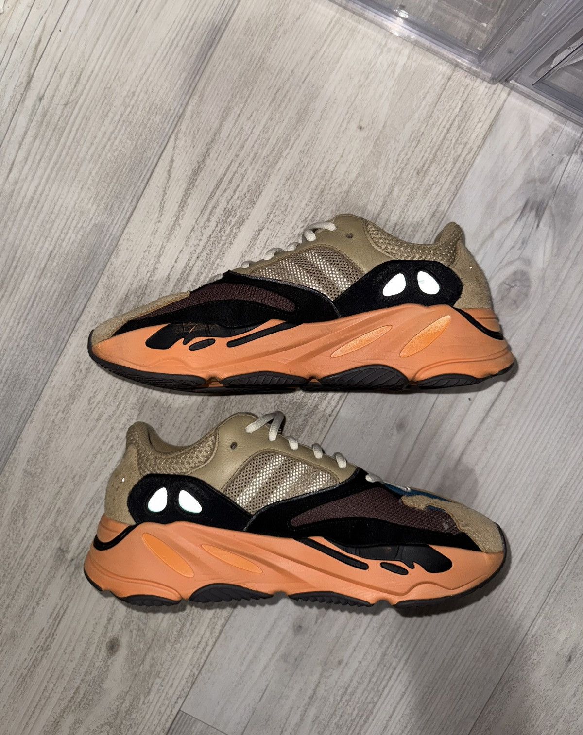 Adidas × Kanye West × Yeezy Adidas Yeezy 700 Enflame Amber Size US 8.5 / EU 41-42 - 3 Thumbnail