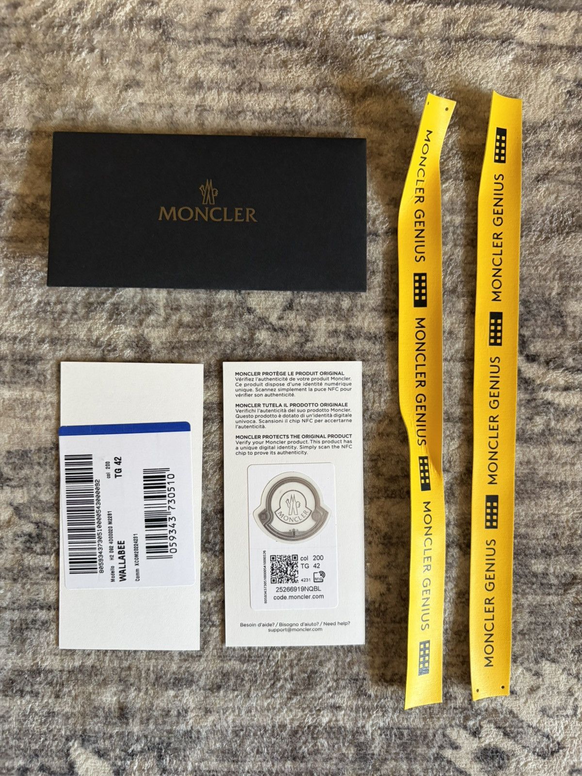 Moncler Clarks x Moncler 1952 Shearling Wallabee Size US 9 / EU 42 - 8 Thumbnail