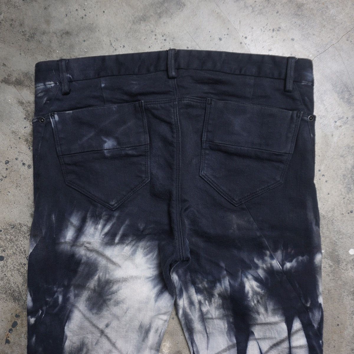 Japanese Brand Johnny Wolf "smoking acid" Jeans Size US 34 / EU 50 - 10 Thumbnail