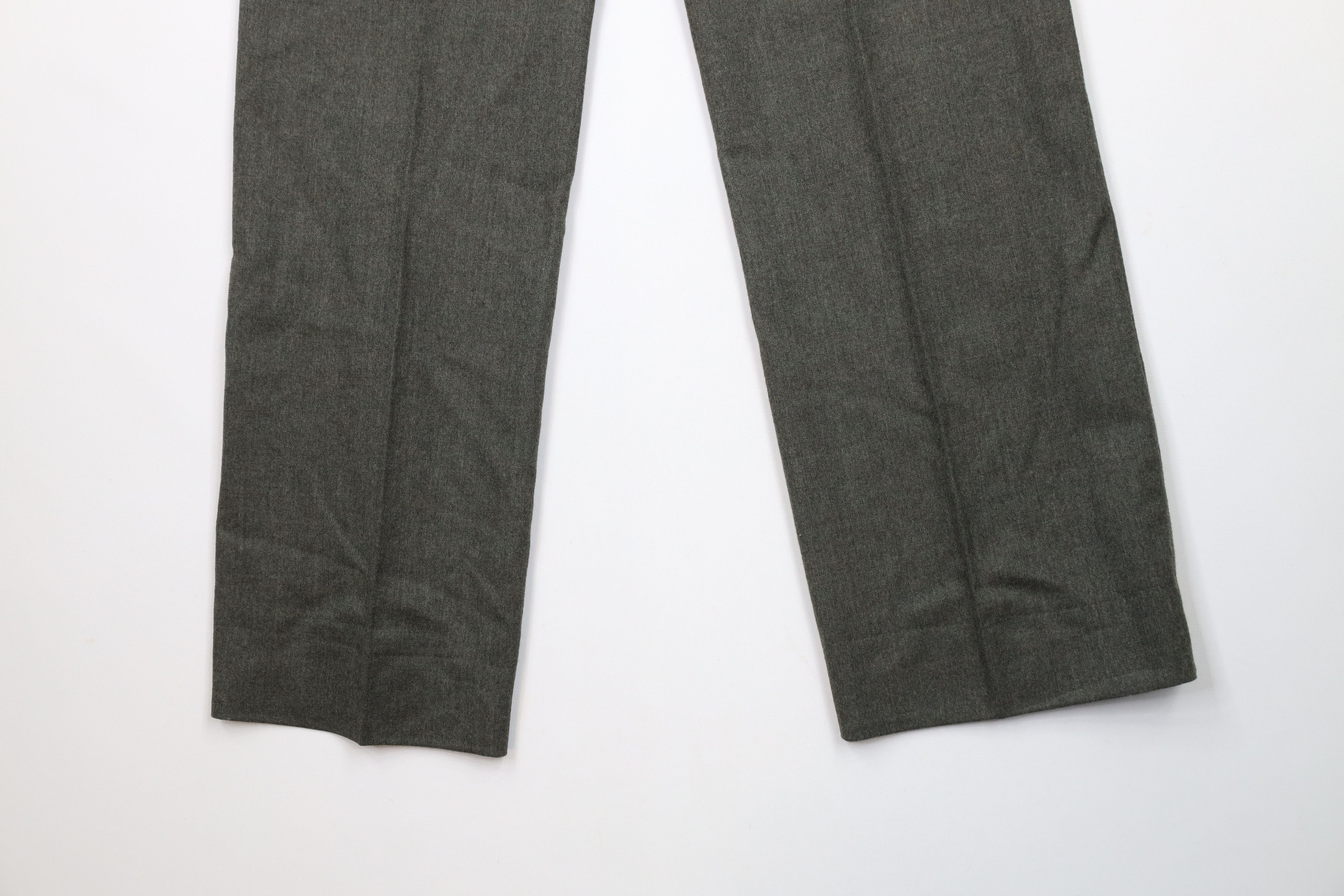 Vintage Vintage 60s 70s Streetwear Wide Leg Chino Pants Green USA Size US 32 / EU 48 - 14 Thumbnail