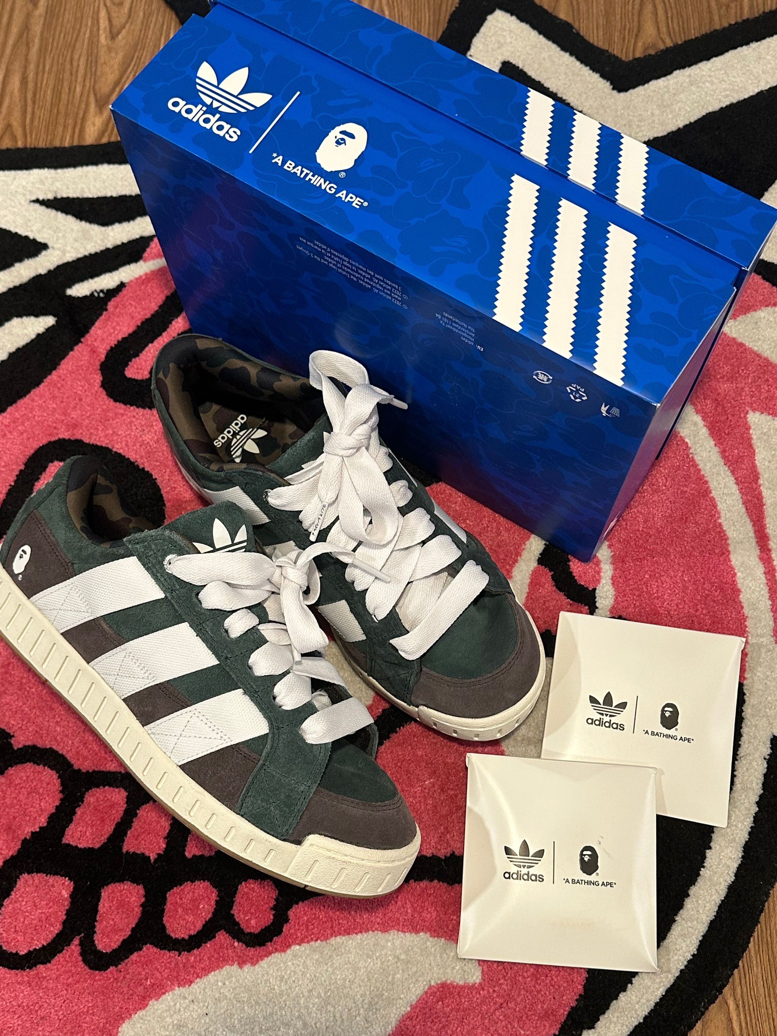 Adidas × Bape adidas NRTN Bape Shadow Green Size US 11.5 / EU 44-45 - 1 Thumbnail