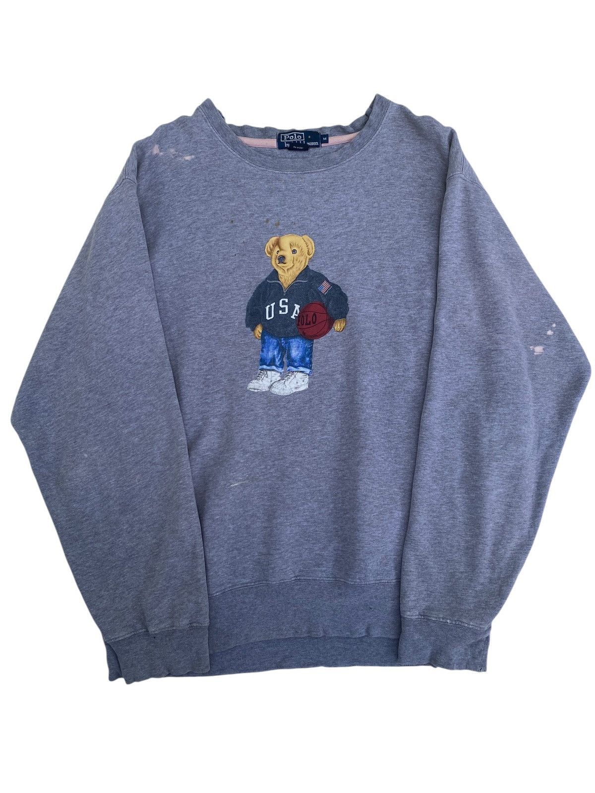 Polo Ralph Lauren Vtg Polo Bear Usa Ralph Lauren Size US M / EU 48-50 / 2 - 1 Thumbnail