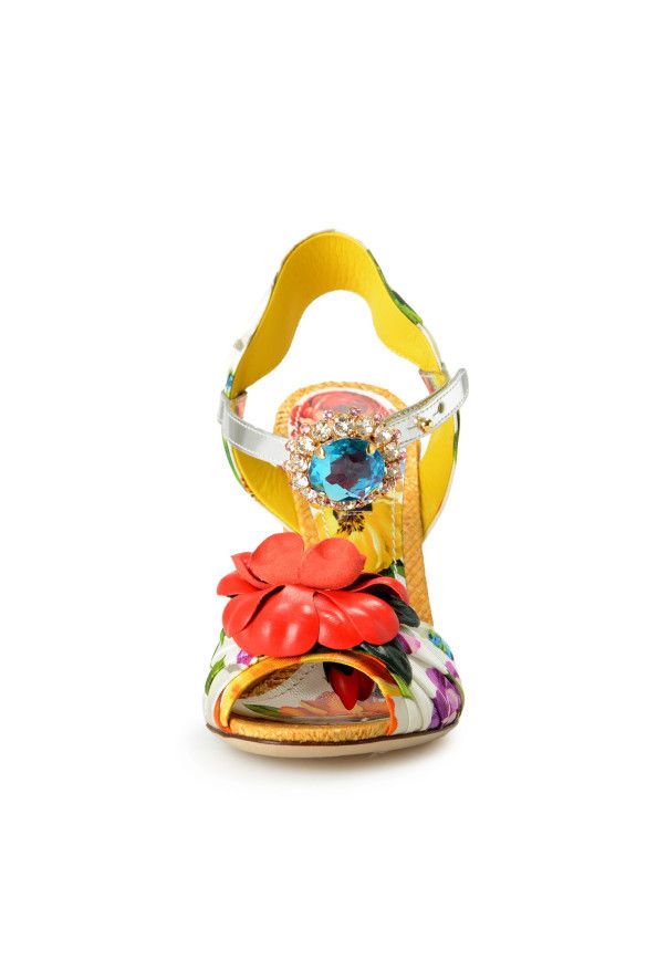 Dolce & Gabbana o1y0925 Ankle Strap Sandals in Multicolor Size US 4 / IT 34 - 3 Thumbnail