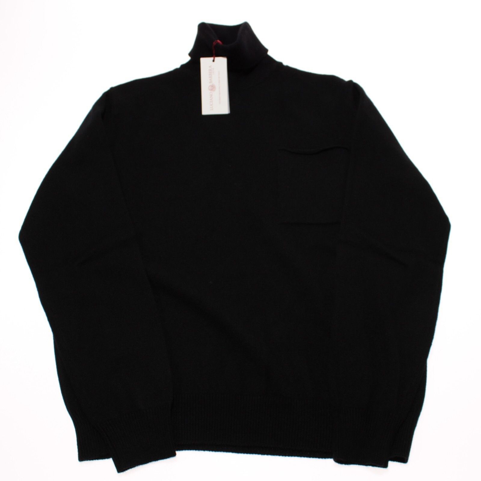 Luciano Barbera Luciano Barbera Sweater Size US XL in Black Size US XL / EU 56 / 4 - 3 Thumbnail