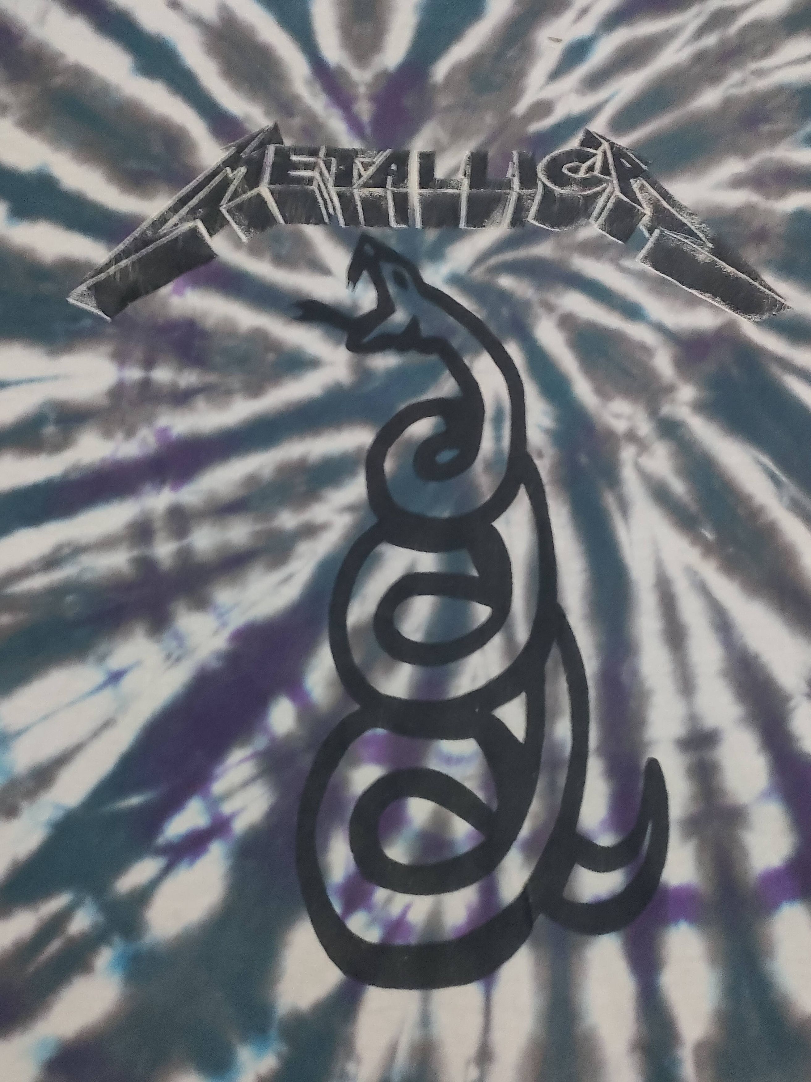 Band Tees × Vintage Vintage Metallica Music Roc Tour Tee Size US L / EU 52-54 / 3 - 4 Thumbnail