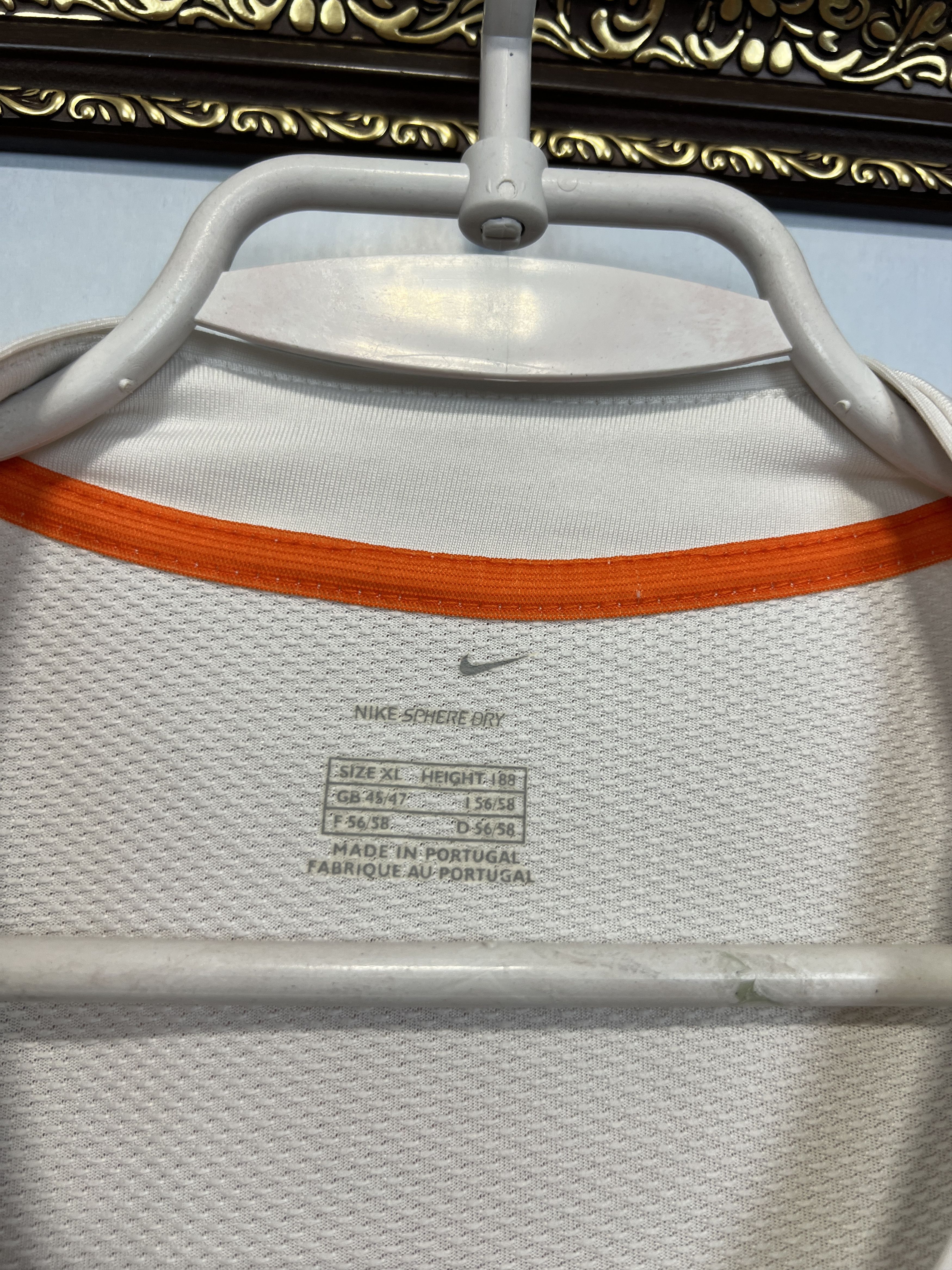 Nike Valencia Home football shirt Soccer Jersey Camiseta Trikot Size US XL / EU 56 / 4 - 7 Thumbnail
