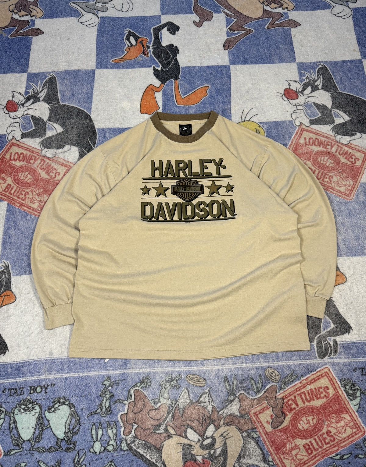 Harley Davidson Vintage harley long sleeve tee Size US XL / EU 56 / 4 - 1 Thumbnail