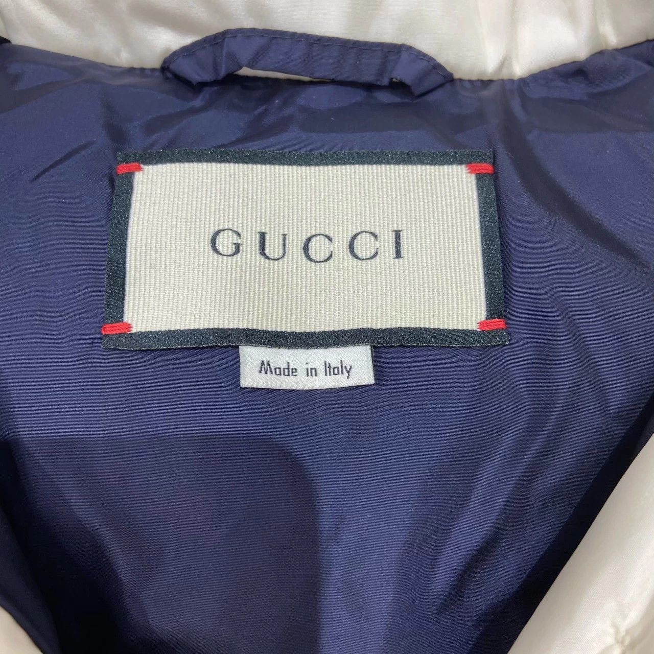Gucci Gucci white striped logo down jacket Size S / US 4 / IT 40 - 7 Thumbnail