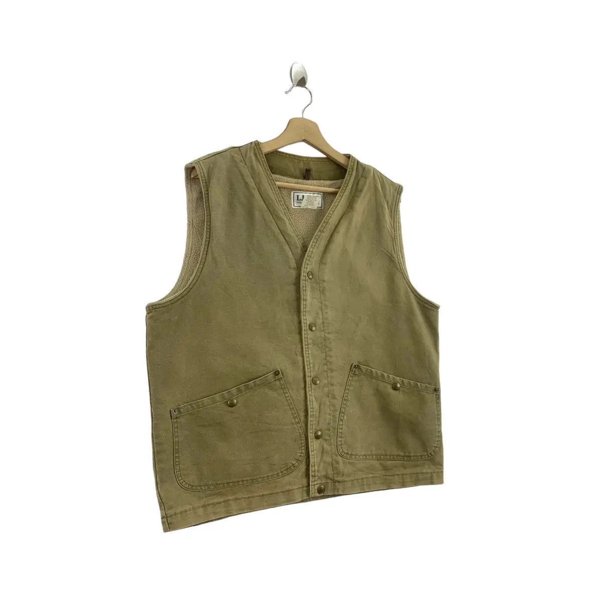 L.L. Bean Vintage 90’ L.L. BEAN USA OUTDOOR Western Chore Vest Warm Size US M / EU 48-50 / 2 - 6 Thumbnail
