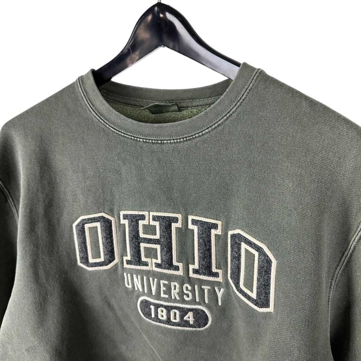 Vintage Vintage Y2K Ohio University College Green Sweatshirt Size US M / EU 48-50 / 2 - 7 Thumbnail