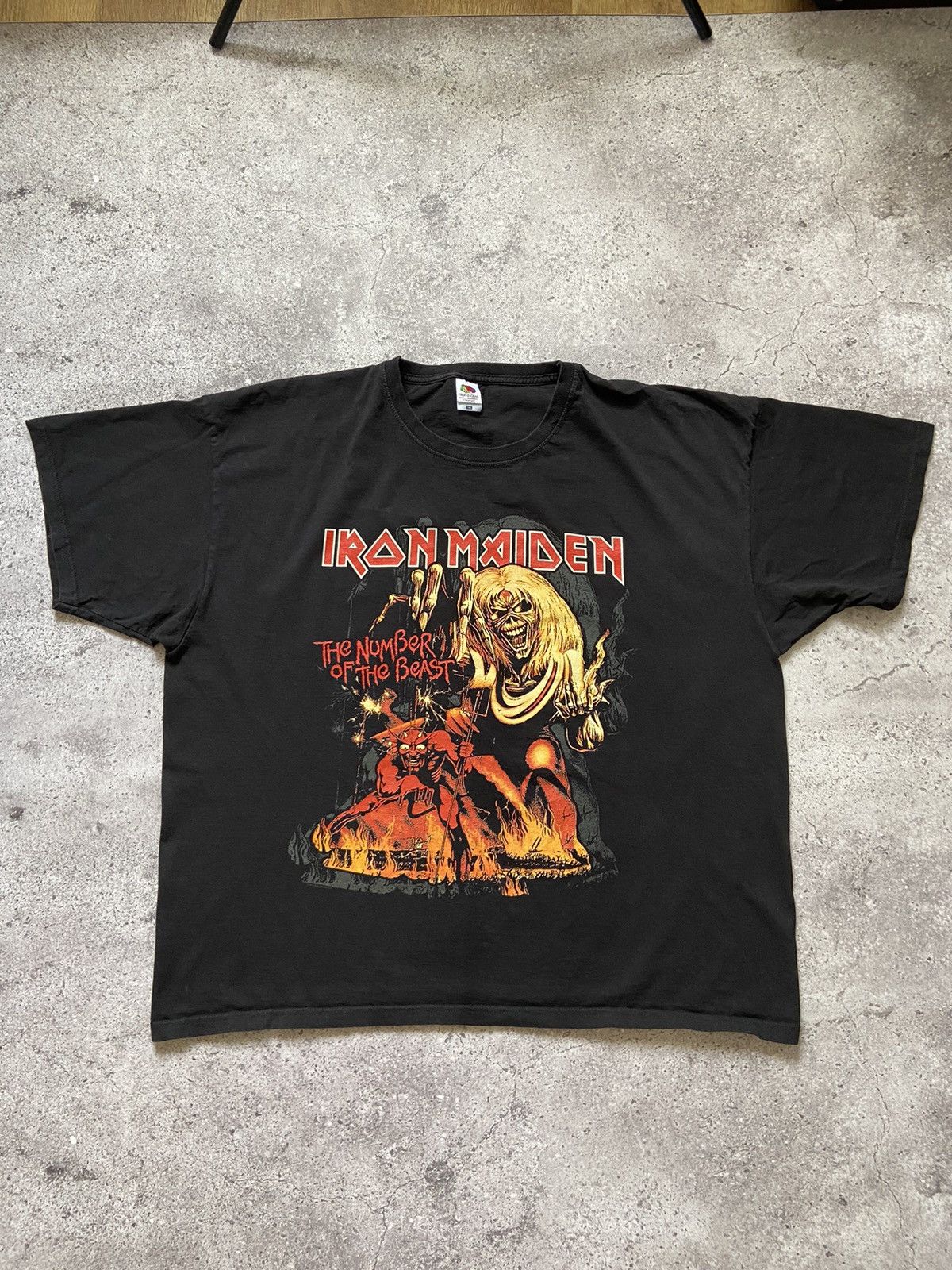 Iron Maiden RARE IRON MAIDEN 2010 MONSTER METAL PUNK BAND ROCK Size US XXL / EU 58 / 5 - 5 Thumbnail