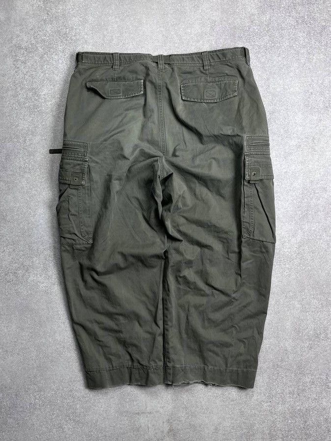 Japanese Brand × Vintage Vintage Crazy Baggy Avantgarde Cargo Pants Y2K 40x32 Size US 32 / EU 48 - 4 Thumbnail