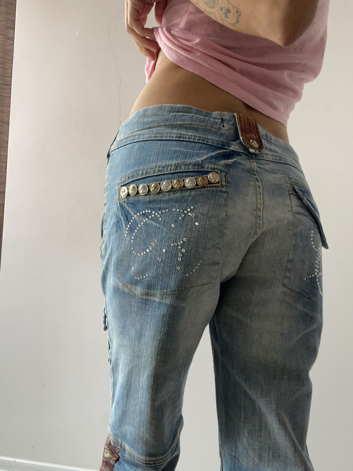 Roberto Cavalli Roberto Cavalli capri Size 25" / US 0 / IT 36 - 3 Thumbnail