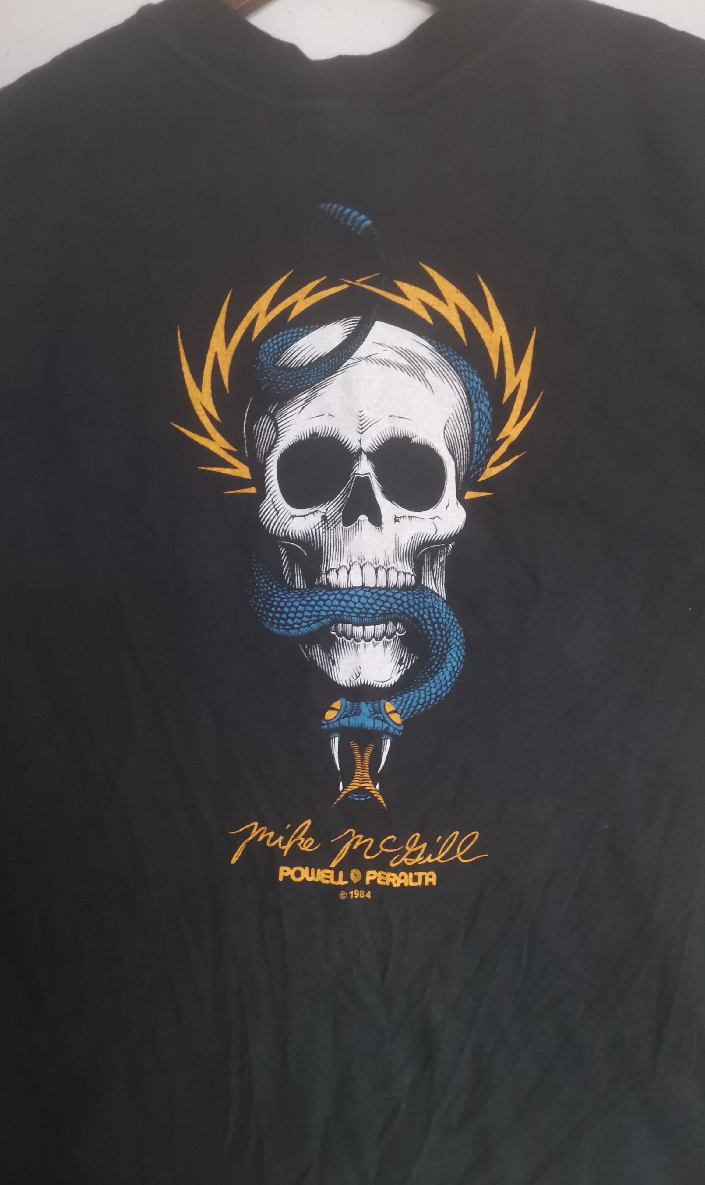 Rare vintage 1984 Powell Peralta skateboard t-shirt