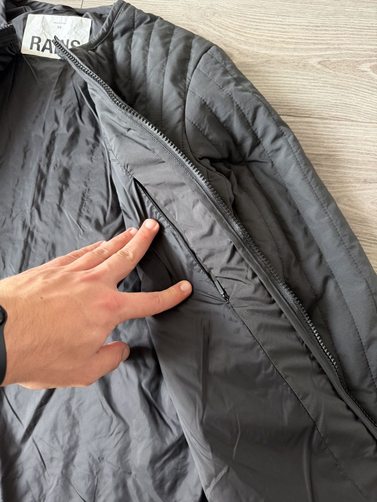 Rains Rare Rains Down Lite Avant Garde Jacket Size XS / US 0-2 / IT 36-38 - 12 Thumbnail