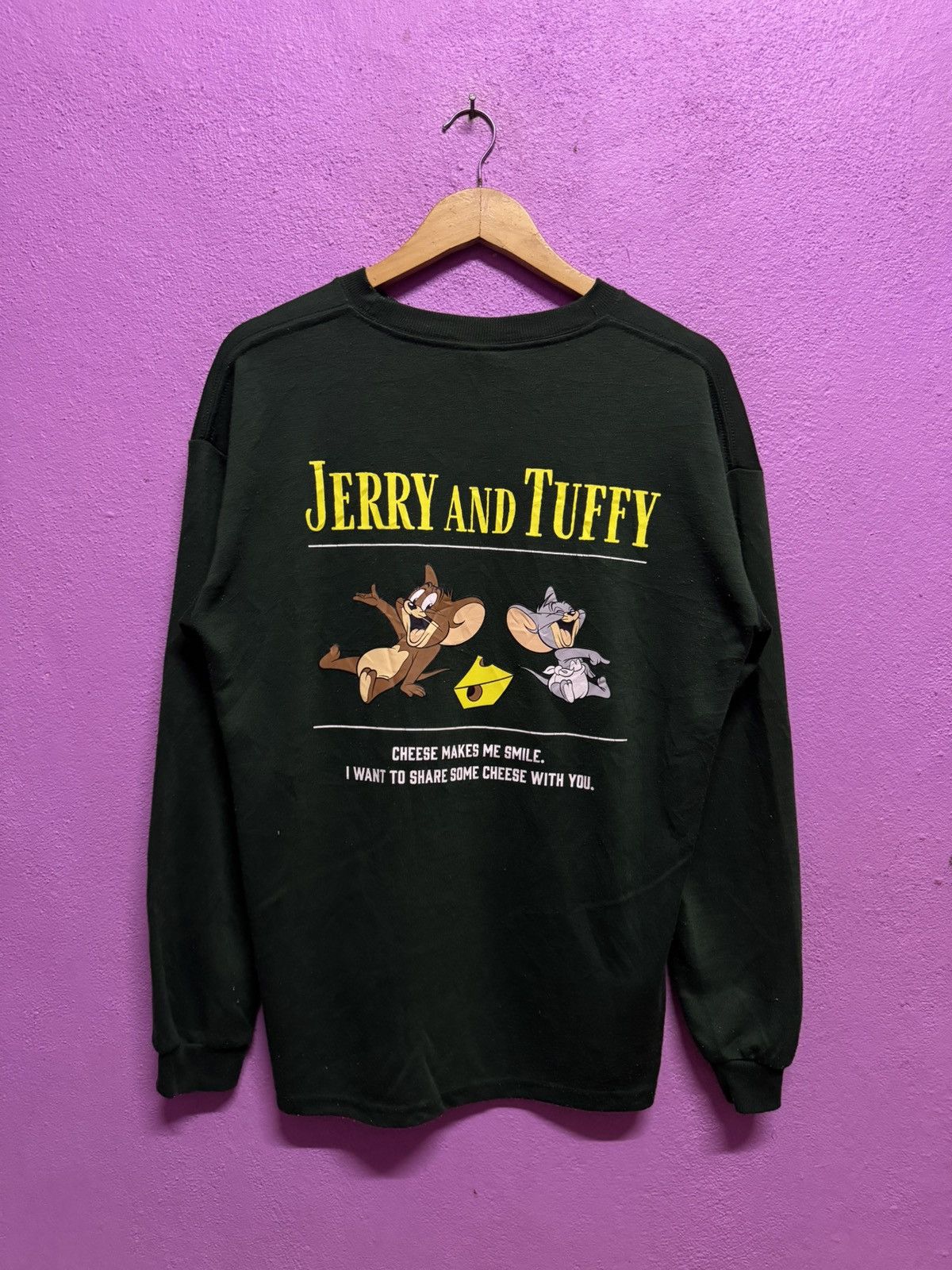 Cartoon Network Jerry And Tuffy Cartoon Sweatshirts Size US L / EU 52-54 / 3 - 1 Thumbnail