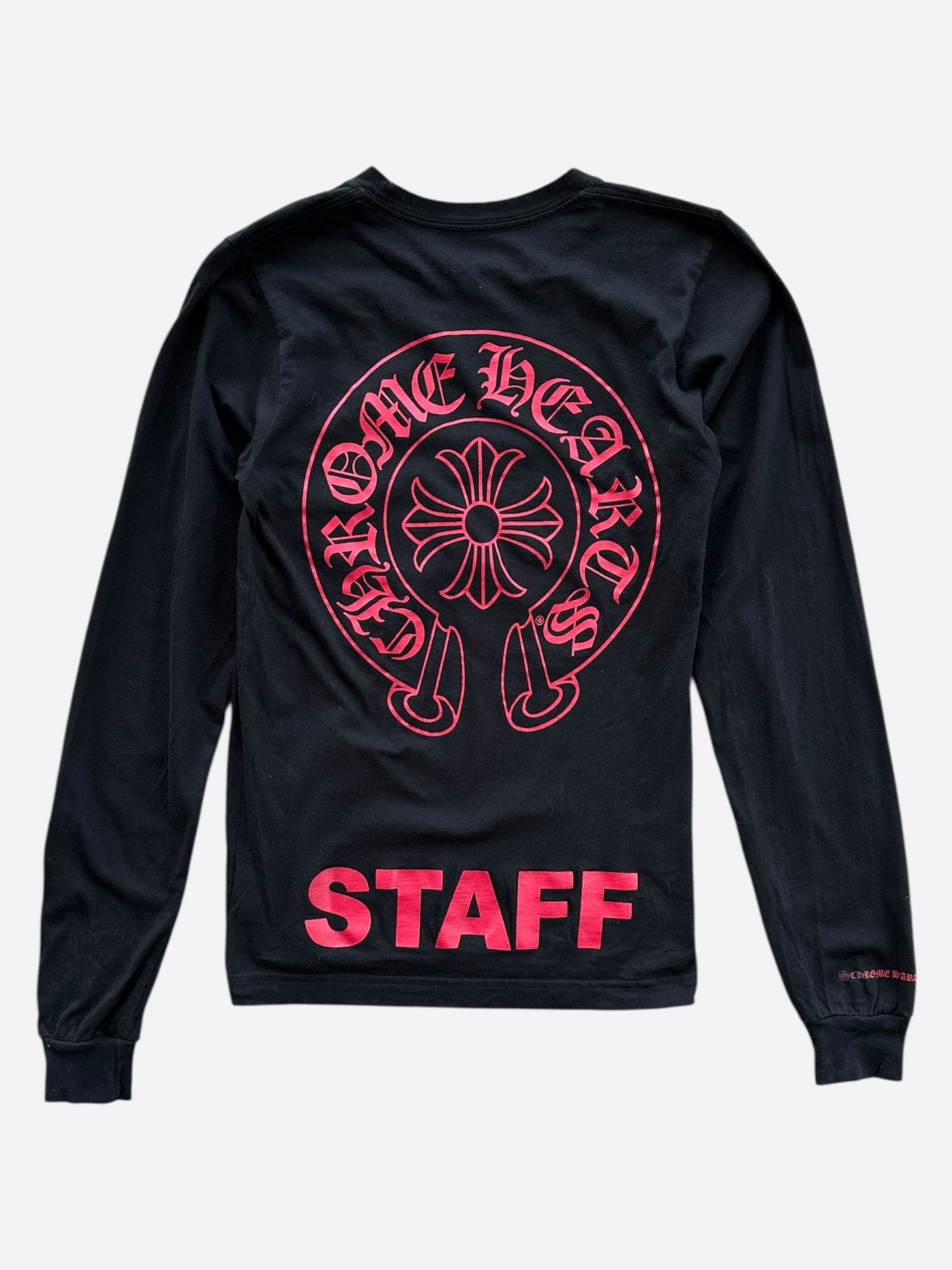 Chrome Hearts Chrome Hearts Classic Horseshoe Logo Long Sleeve T