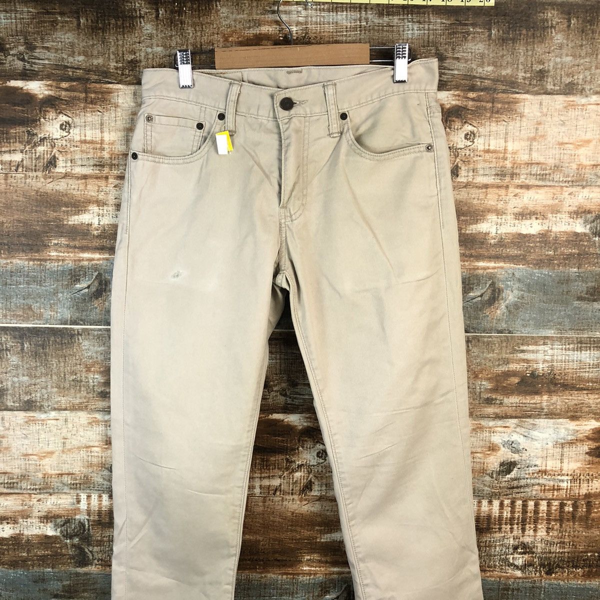 Levi's DL Levis 511 Brown Casual Cargo Pants #C196 Size US 30 / EU 46 - 2 Thumbnail