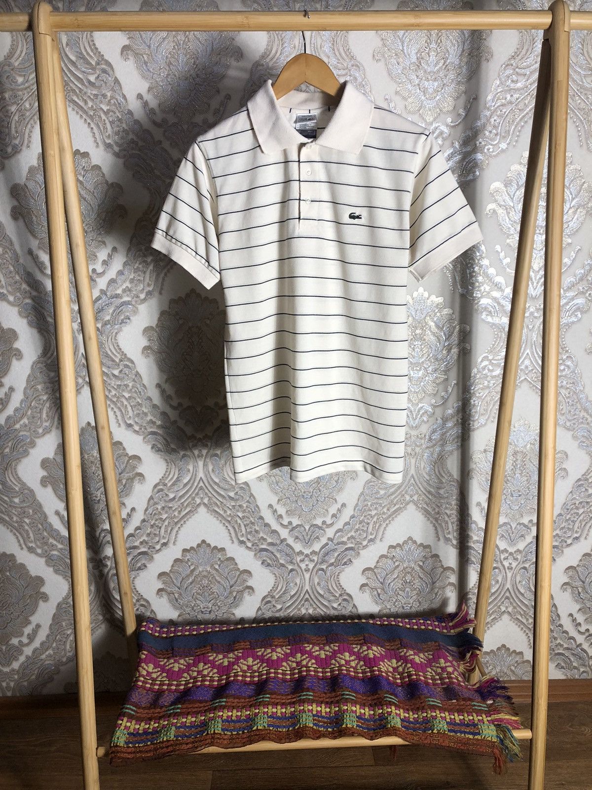 Lacoste VERY RARE LACOSTE CHEMISE RETRO DESIGNER POLO TENNIS Y2K 90s Size US S / EU 44-46 / 1 - 1 Thumbnail