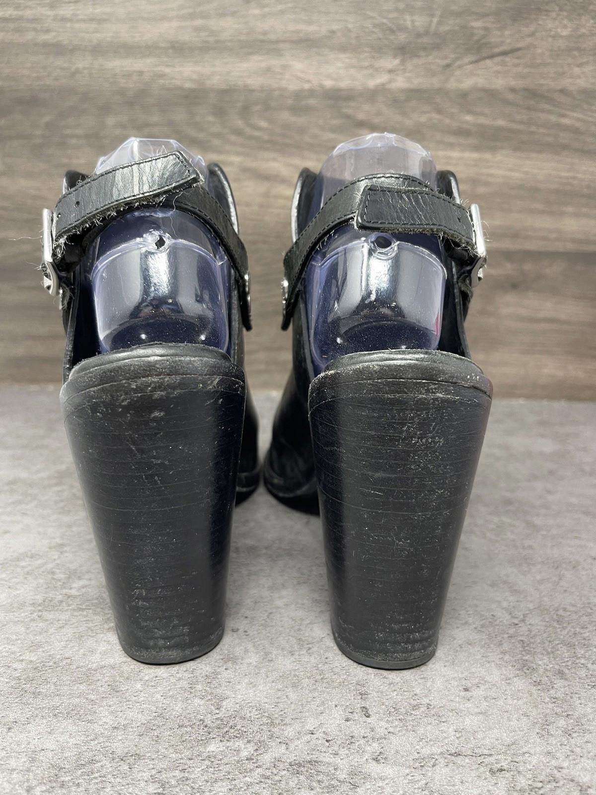 Rag & Bone Rag And Bone Wyatt Shoes Womens Size 9 (40) Black Leather Size US 9 / IT 39 - 6 Thumbnail