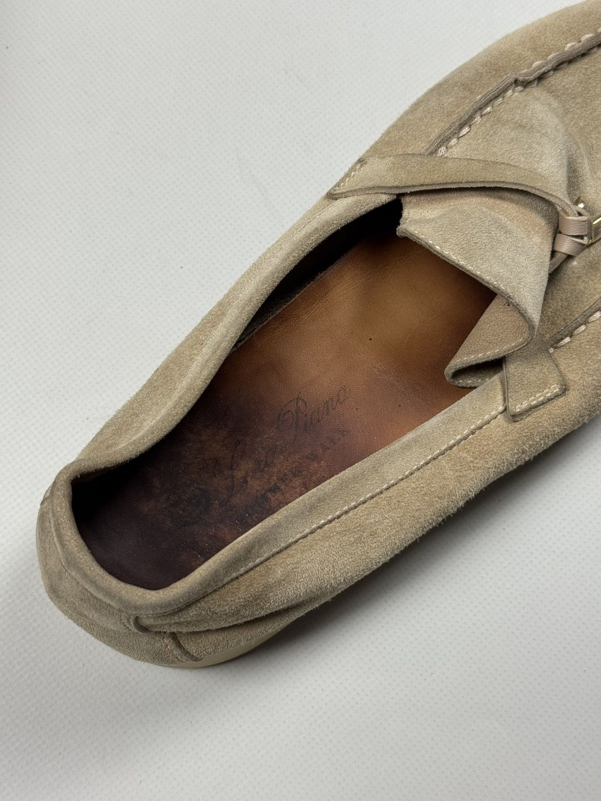 Loro Piana Loro Piana Summer Walk Ladies Low Suede Loafers Ballets Size US 8 / IT 38 - 23 Thumbnail