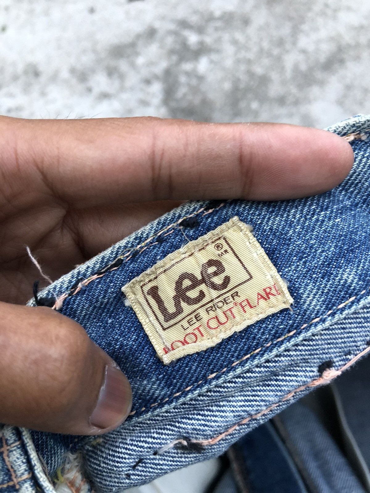 Lee 70S BOOTCUT FLARE VINTAGE LEE DENIM Size US 32 / EU 48 - 3 Thumbnail