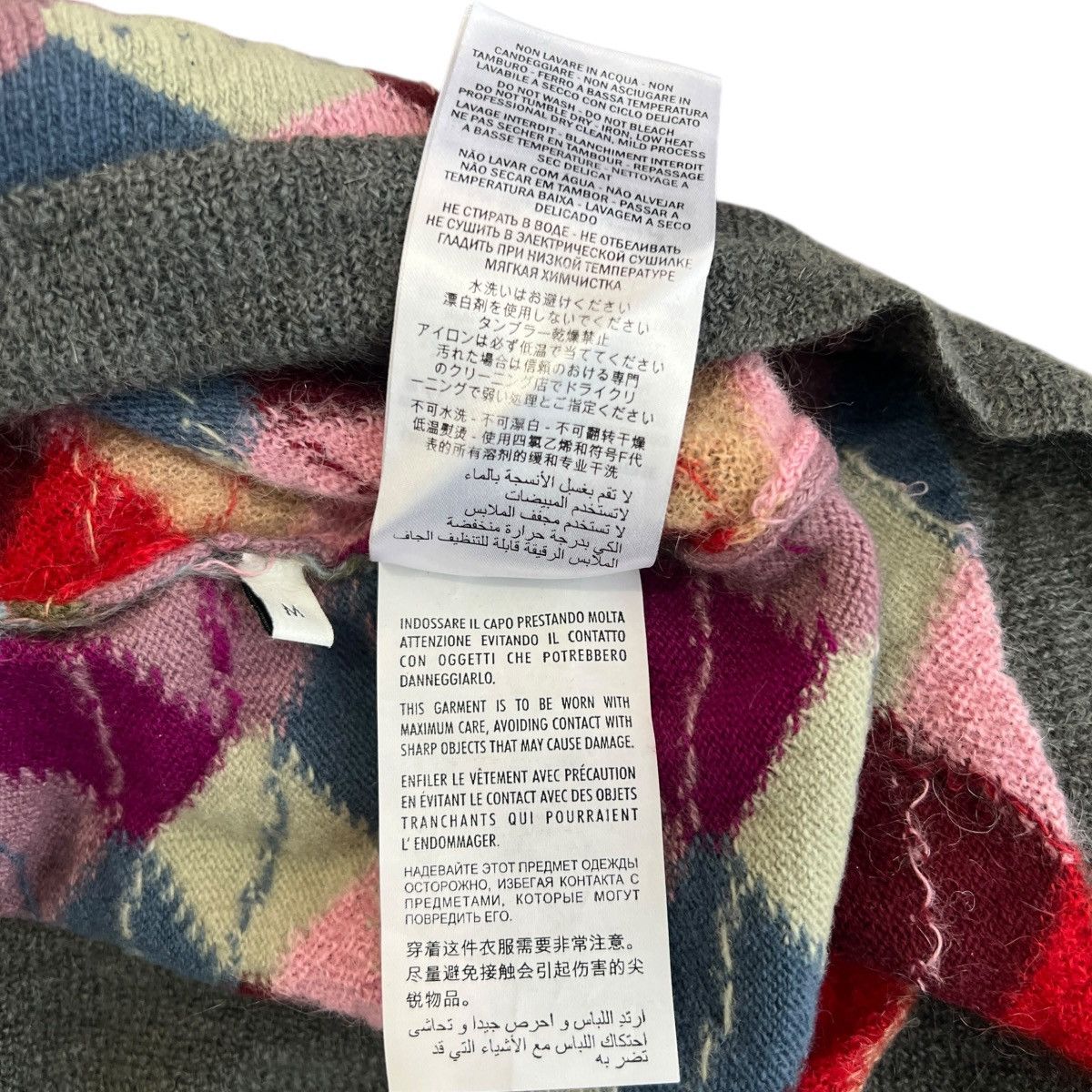 Gucci Gucci by Alessandro Michele Multi-Color Jacquard Wool Knit M Size US M / EU 48-50 / 2 - 5 Thumbnail