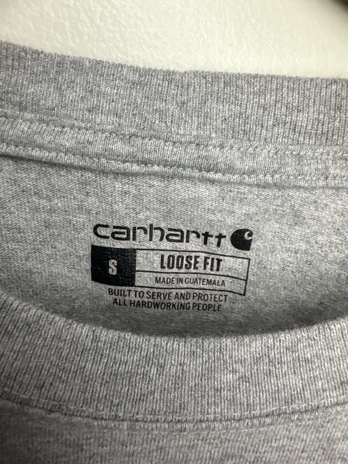 Carhartt Grey Longsleeve Carhartt Tee Size US S / EU 44-46 / 1 - 3 Thumbnail