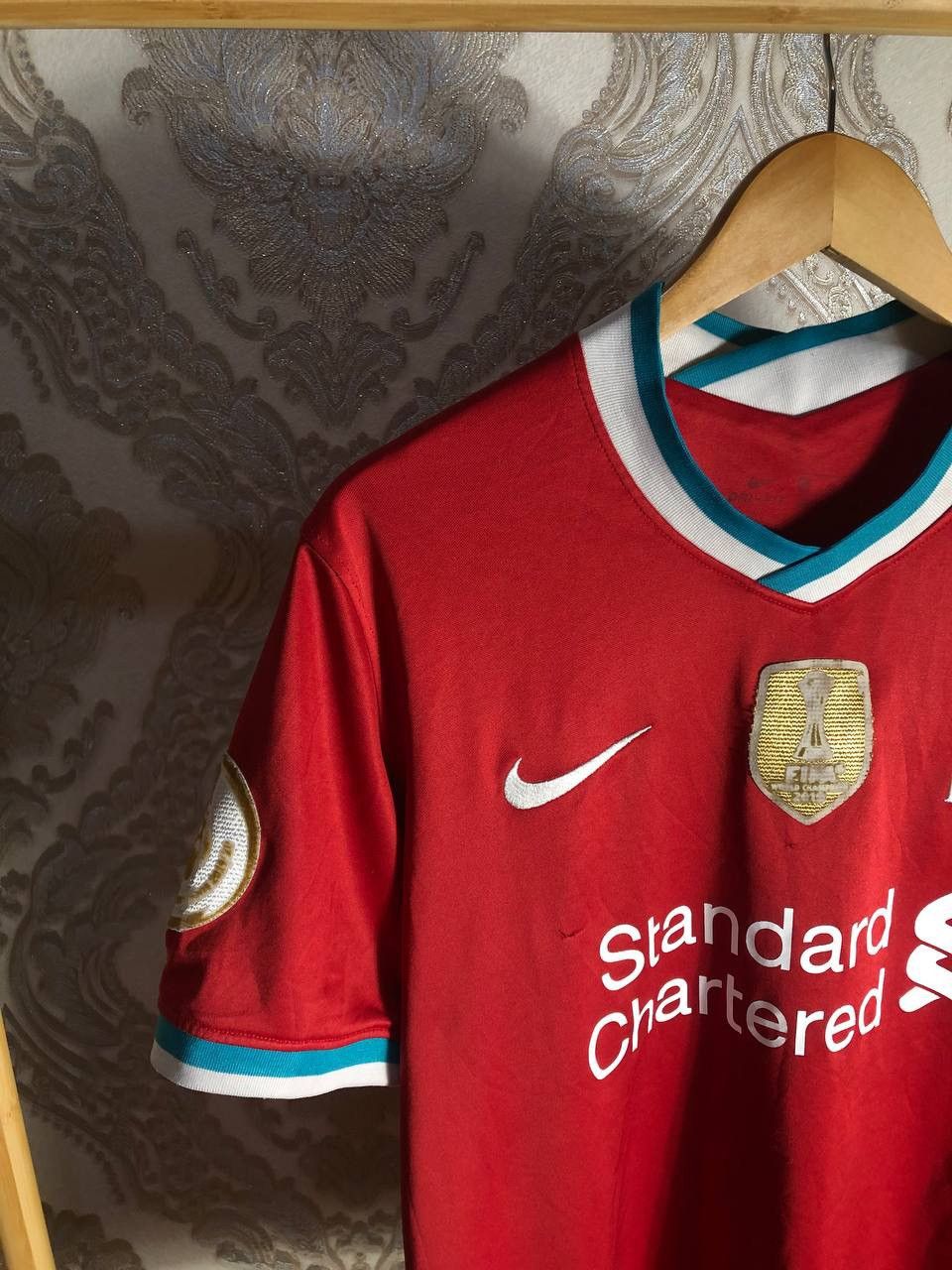 Nike × Vintage VERY RARE NIKE FC LIVERPOOL ENGLAND SOCCER JERSEY BLOKECORE Size US L / EU 52-54 / 3 - 3 Thumbnail
