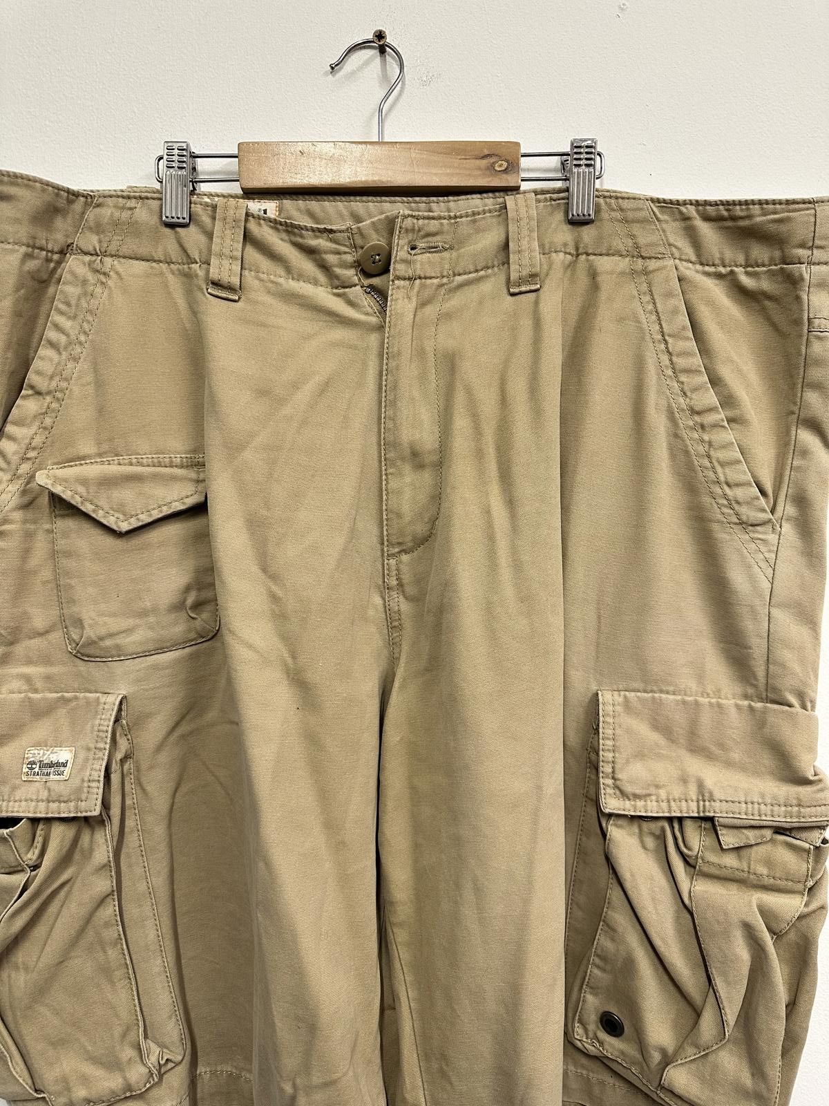 Timberland Timberland Stratham Issue Khaki Cargo Shorts Waist 40 Size US 40 / EU 56 - 5 Thumbnail