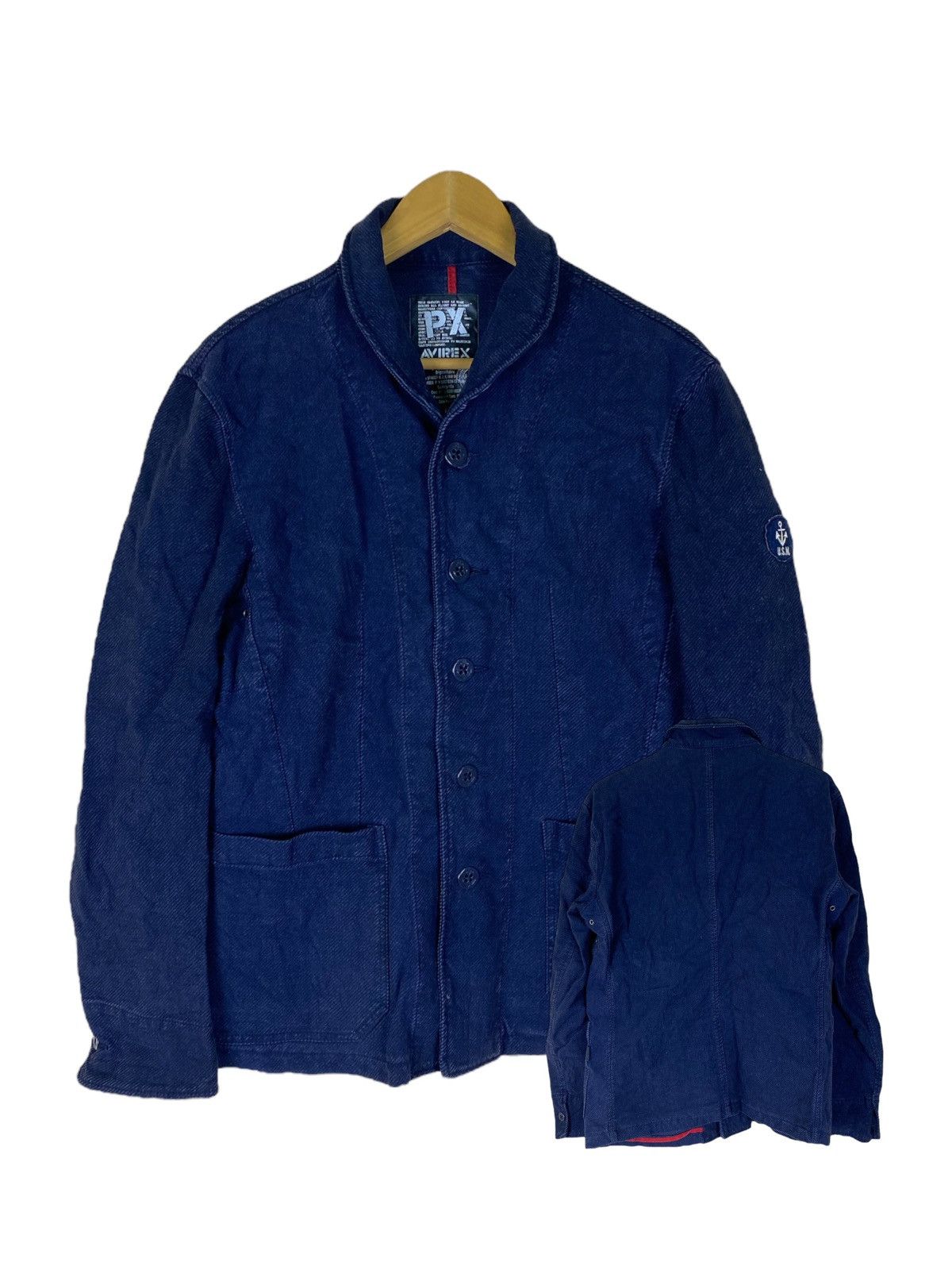 Avirex USN Avirex Corduroy Light Jacket Size US L / EU 52-54 / 3 - 1 Thumbnail