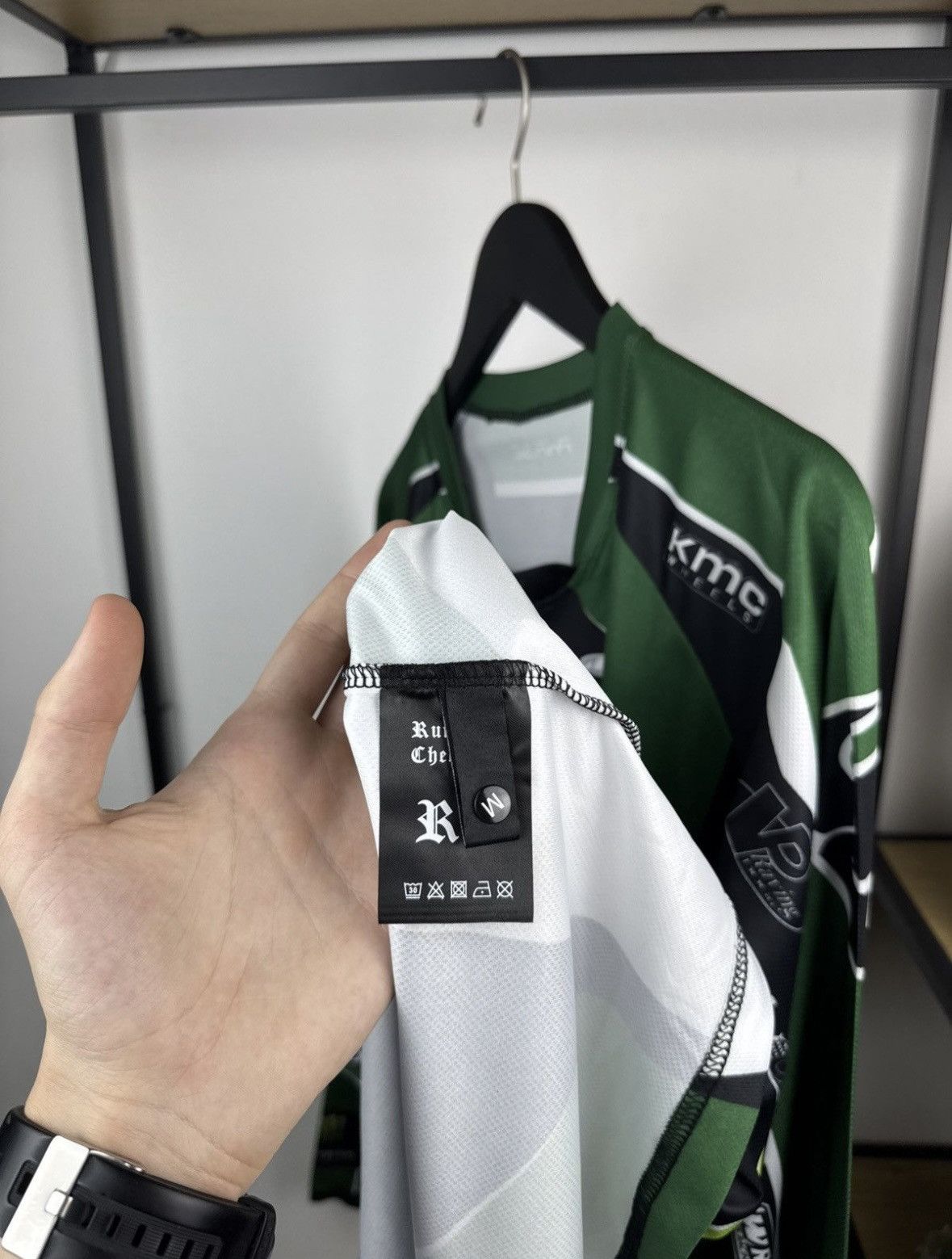 Hypebeast Grail Kawasaki Monster Energy Asap Rocky Style Moto Jersey Size US M / EU 48-50 / 2 - 11 Thumbnail