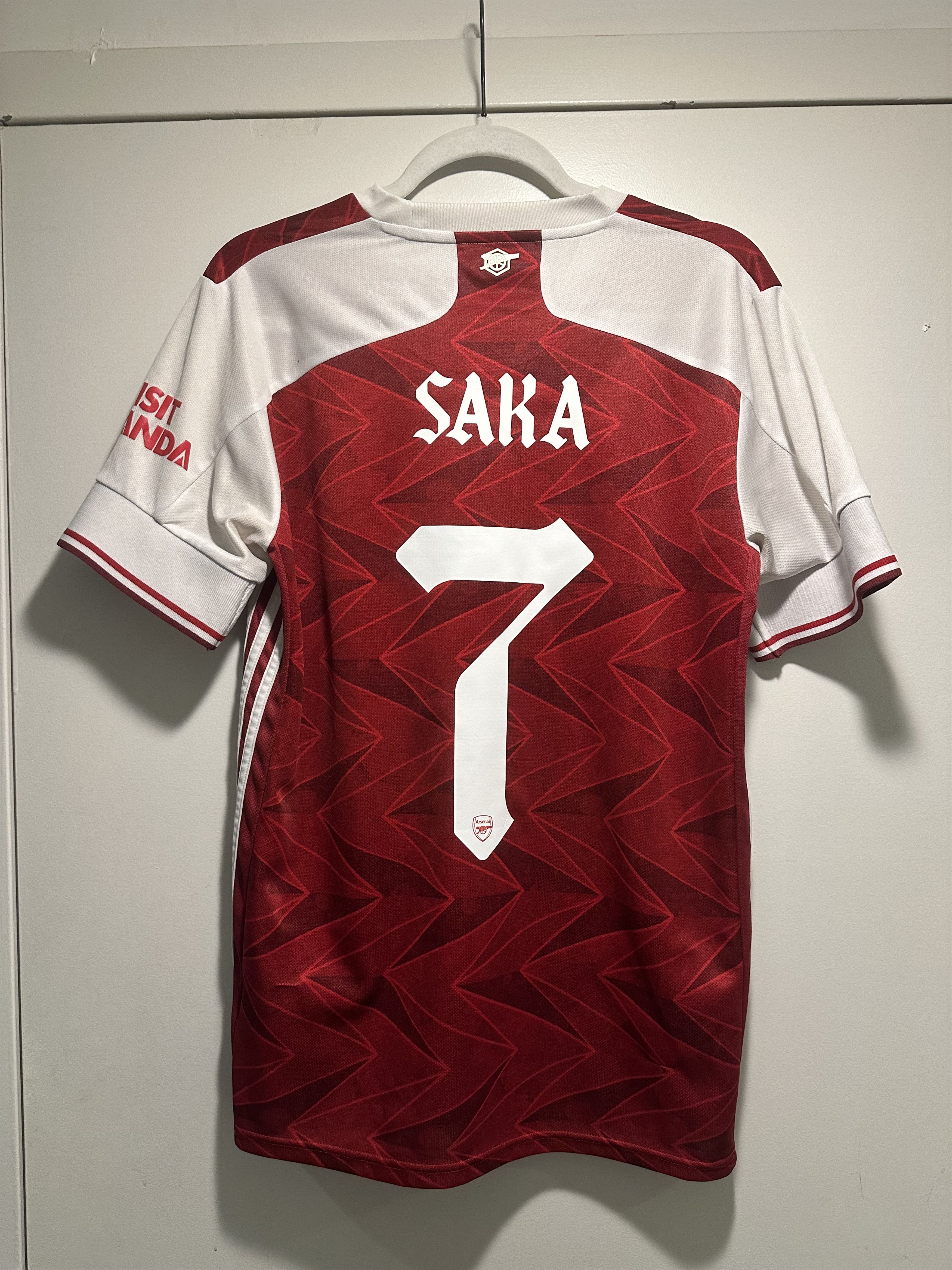 Adidas Saka #7 Arsenal 2020/21 Home Champions League Print Size US M / EU 48-50 / 2 - 1 Thumbnail