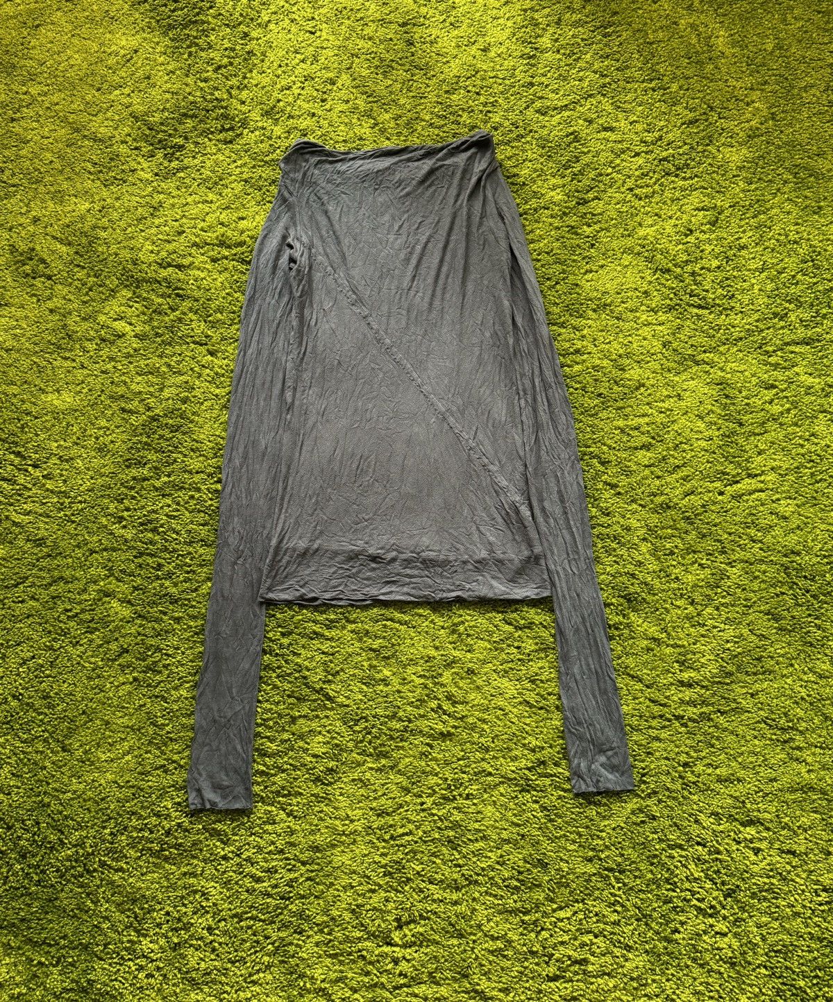 Rick Owens × Rick Owens Drkshdw Rick Owens avant garde longsleeve blouse Size M / US 6-8 / IT 42-44 - 2 Thumbnail