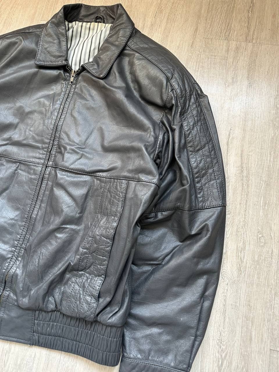 Vintage VIntage Leather Jacket Size US M / EU 48-50 / 2 - 2 Thumbnail