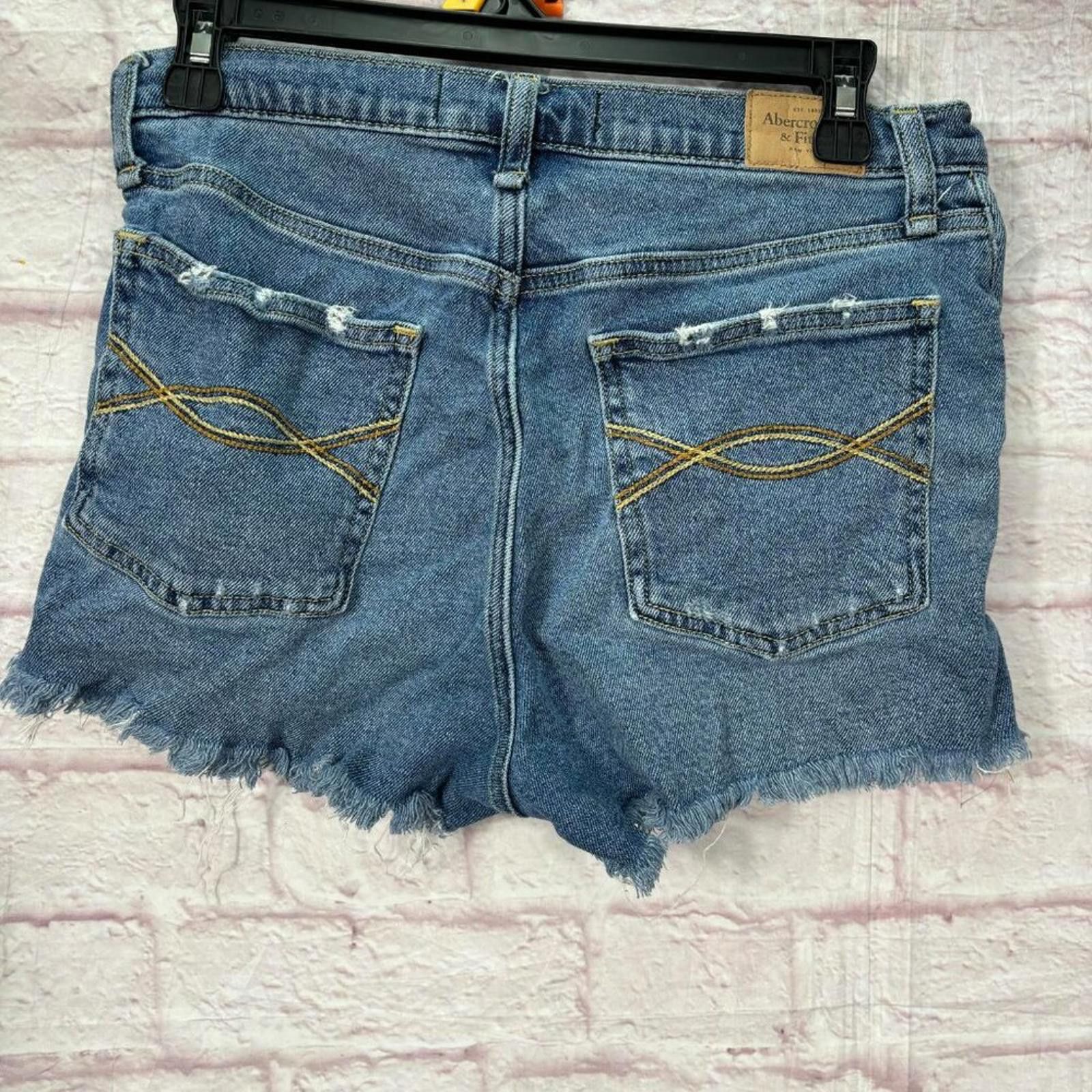 Abercrombie & Fitch Abercrombie & Fitch Midrise Boyfriend Shorts Size 27/4 Size 27" / US 4 / IT 40 - 7 Thumbnail