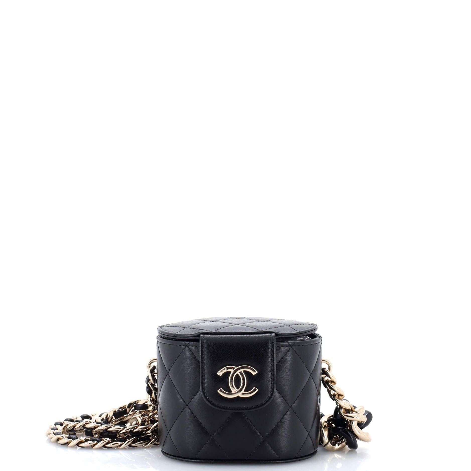 Chanel Resin Elegant Chain Tubular Vanity Case Size ONE SIZE - 1 Thumbnail