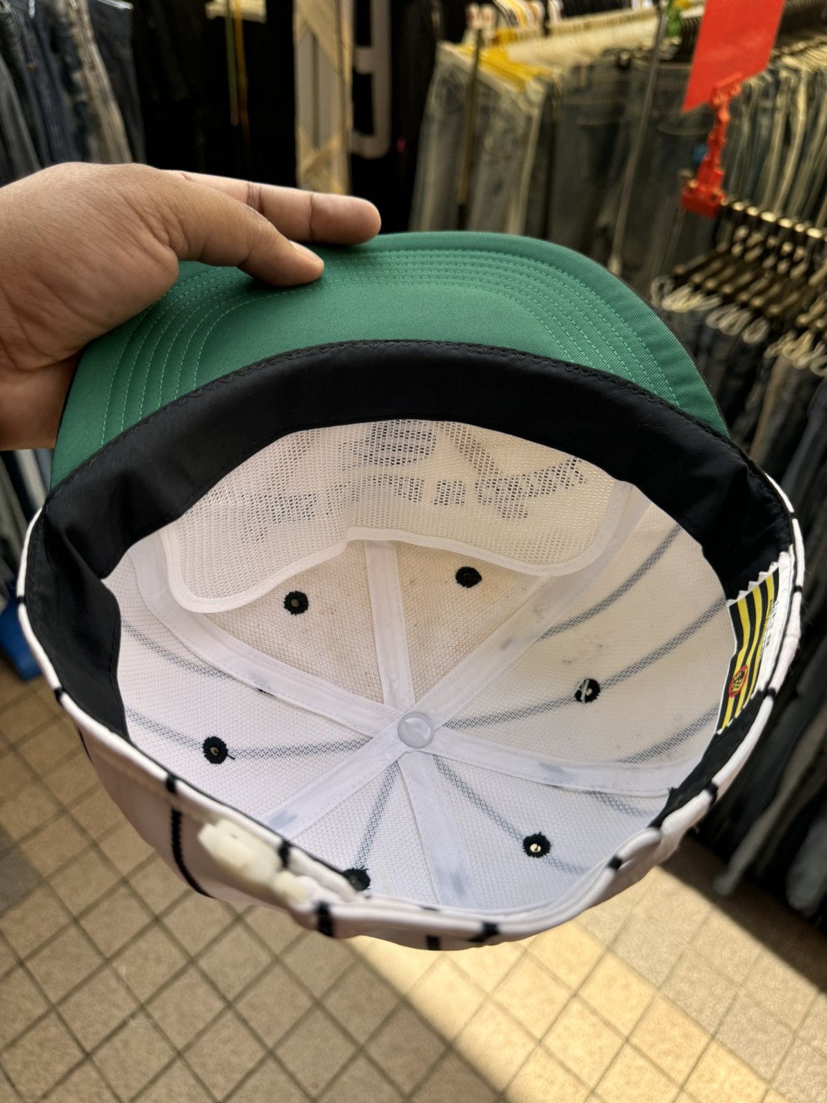Japanese Brand × Vintage Hanshin Tigers Vintage 1985 NOS Cap Baseball Japan Size ONE SIZE - 10 Thumbnail