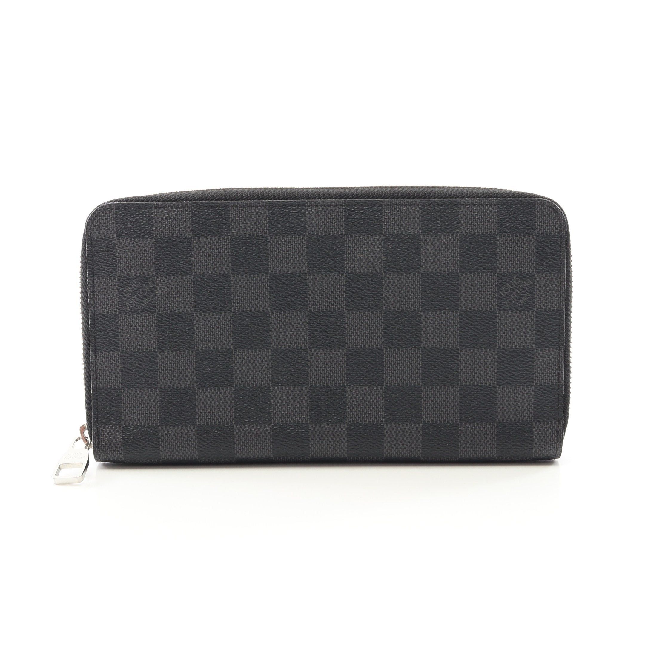 Louis Vuitton Louis Vuitton Zippy Organiser Damier Graphite Round Zipper Long Wallet Black Size ONE SIZE - 1 Thumbnail