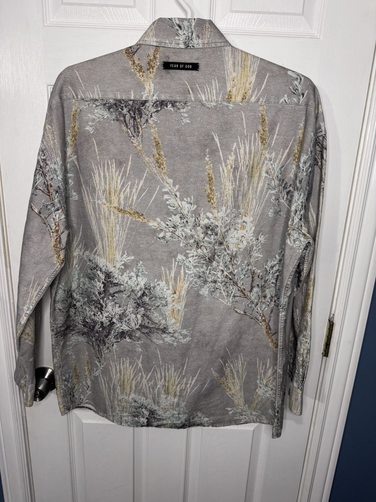 Fear of God Fear of God Sixth Collection Camo Button Down Size L Size US L / EU 52-54 / 3 - 7 Thumbnail