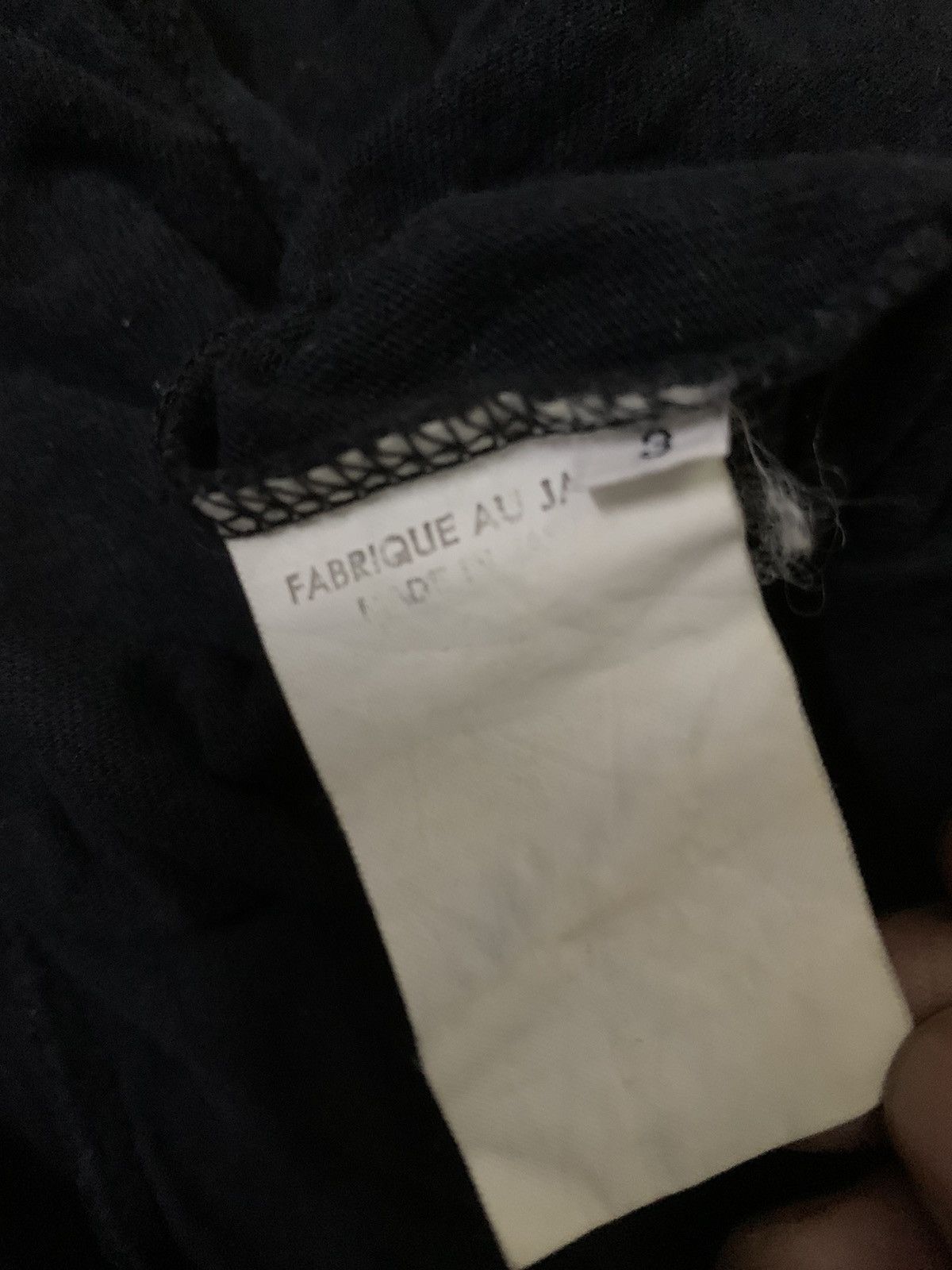 Yohji Yamamoto 💥Final💥Yohji Yamamoto Ys For Men Black Shirt Size US XS / EU 42 / 0 - 10 Thumbnail