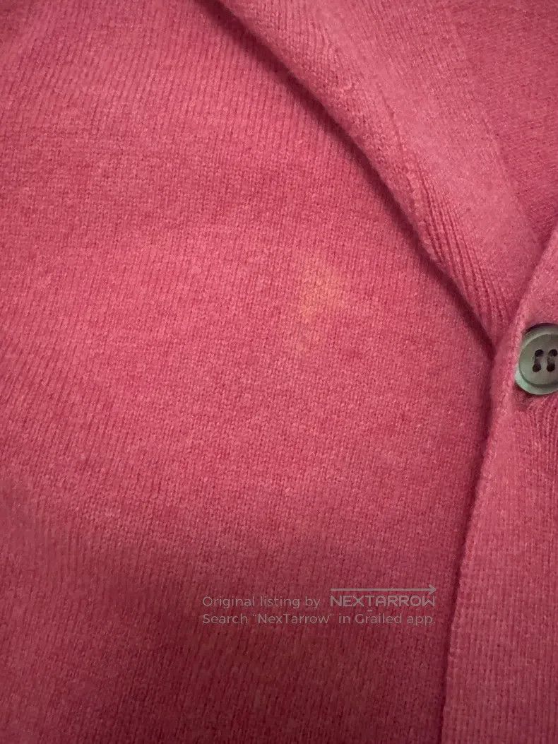 Comme des Garcons Comme Des Garcons Pink V-neck cardigan, size L Size L / US 10 / IT 46 - 4 Thumbnail