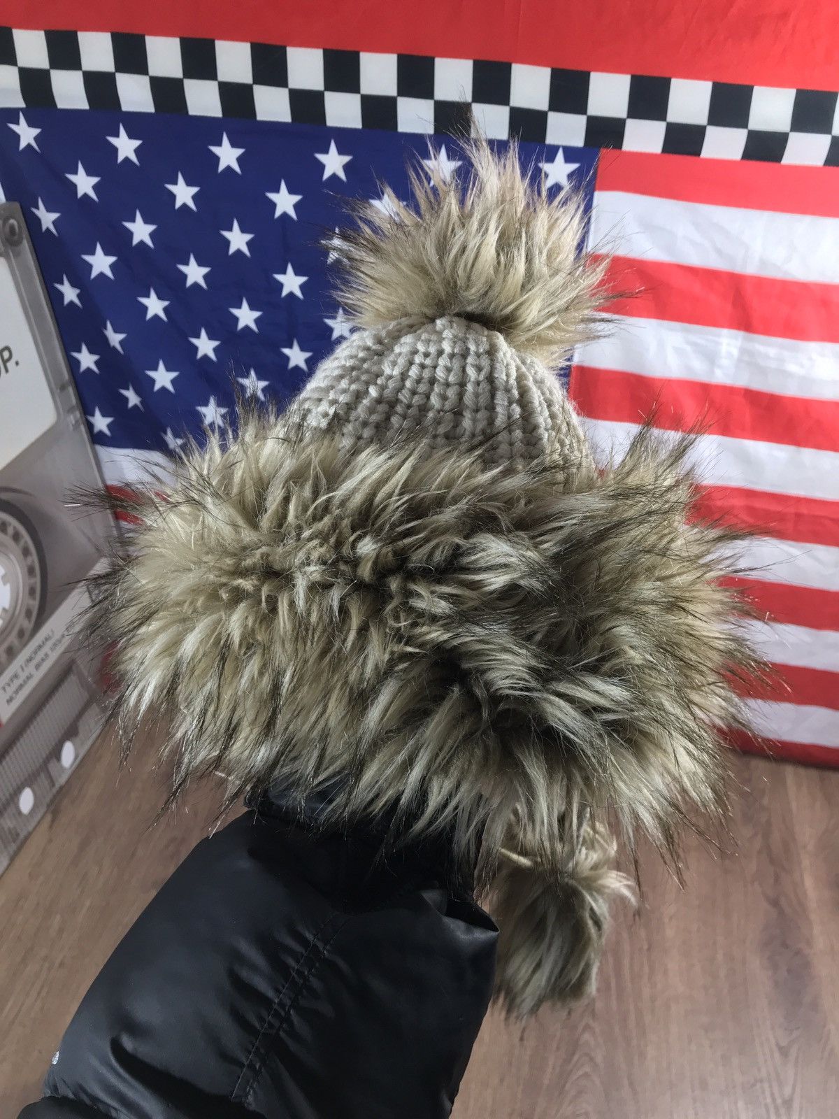 Japanese Brand × Vintage Vintage Fuzzy Mohair Japanese Hat Size ONE SIZE - 4 Thumbnail